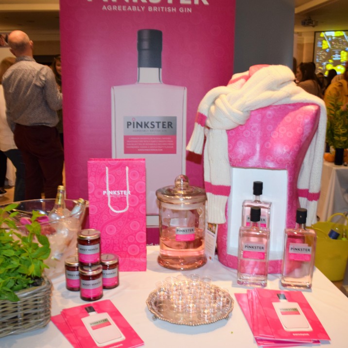 The Pinkster Gin stall at the Gin Festival, Perth was absolutely stunning.