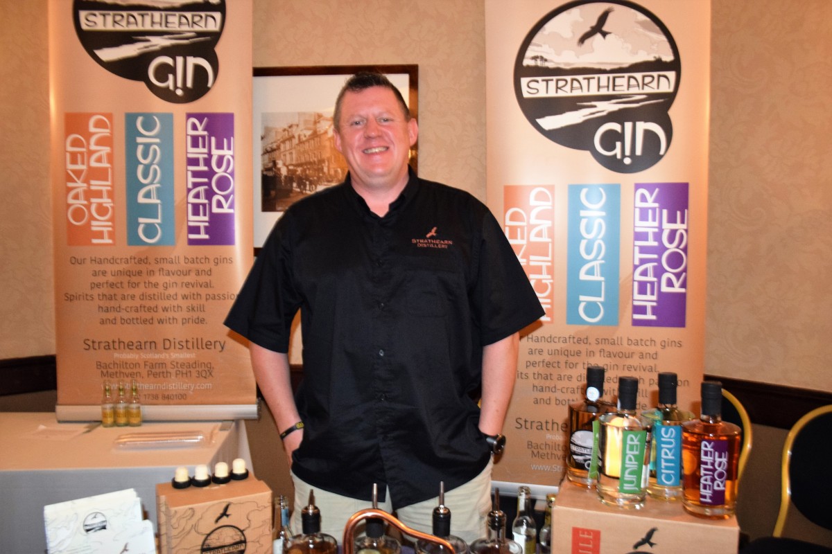 Craig was the perfect Gin expert on the Starthearn Distillery stall and took us on a discovery of taste!