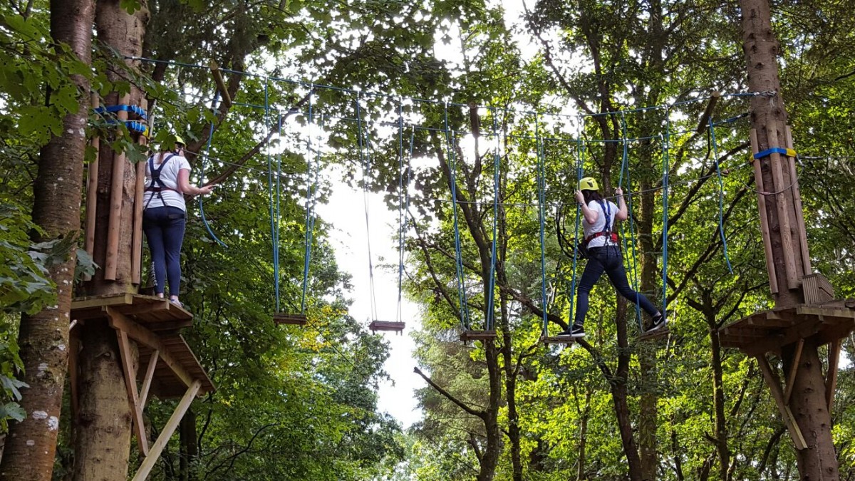 CRIEFF HYDRO REVIEW - Climbing across the trees