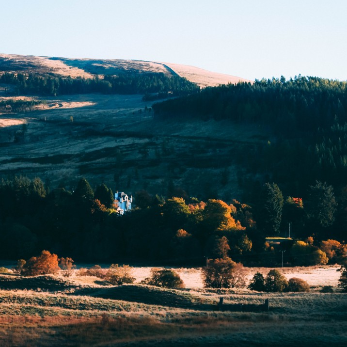 Some of the lovely scenery on offer at EcoCamp Glenshee