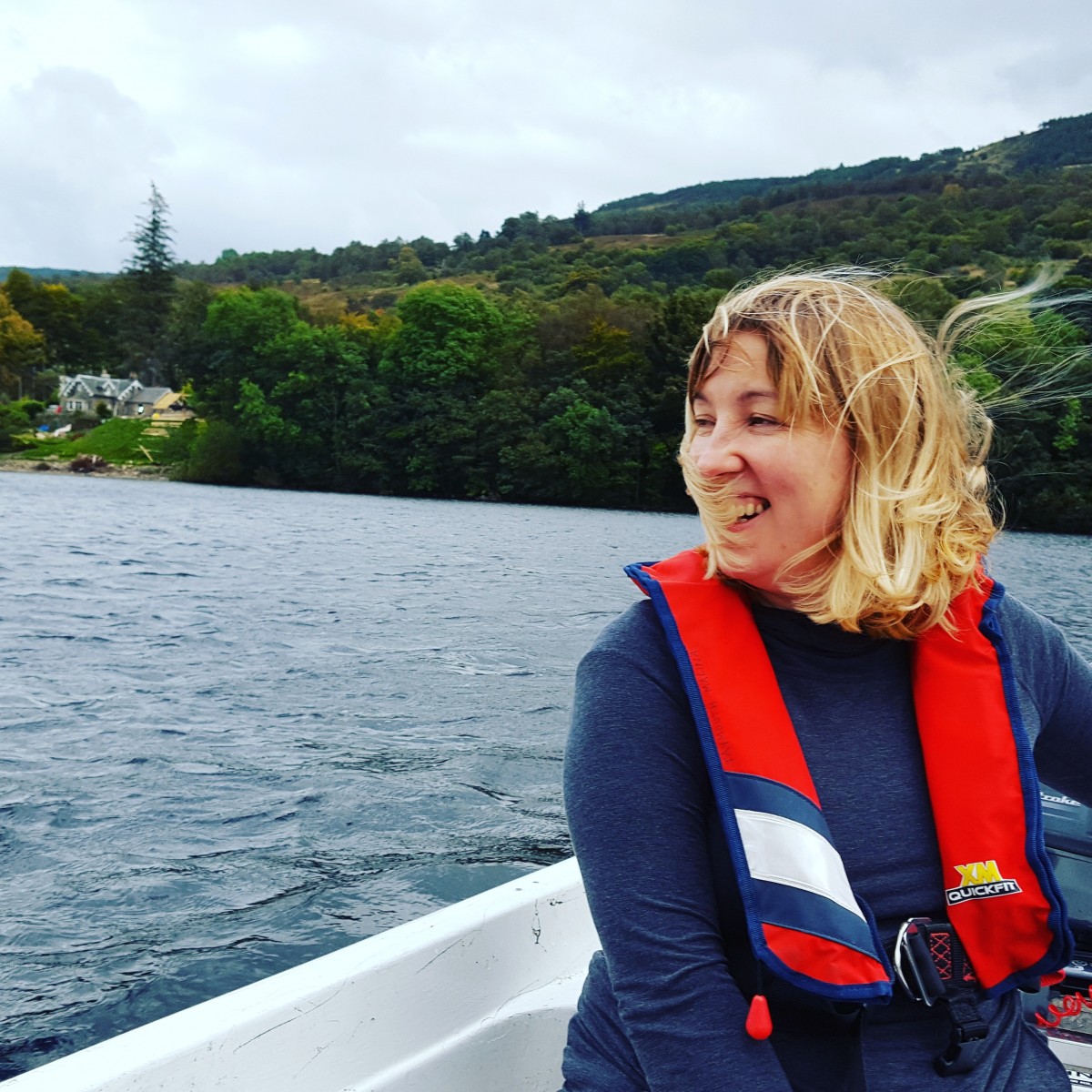 KENMORE - Nicki on the boat