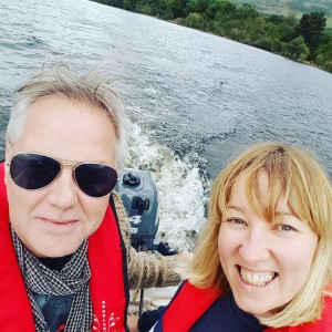 KENMORE - Nicki and Roy on Boat