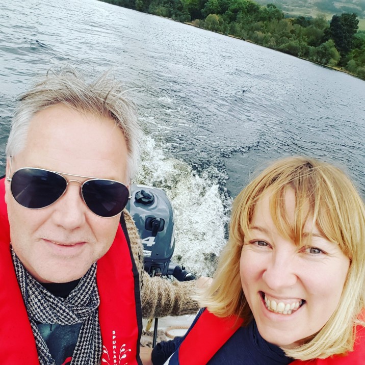 KENMORE - Nicki and Roy on Boat