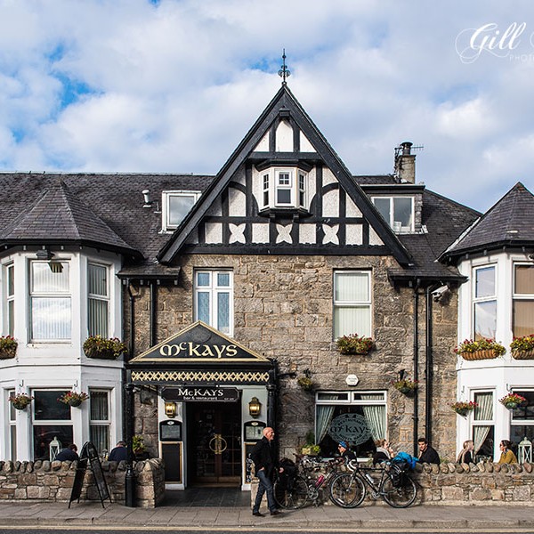 Gill headed of to the wonderful bar and restaurant McKays in Pitlochry Perthshire and sampled their delicious haggis lasagne.  It's a great use of this traditional Scottish ingredient in wholesome hearty cooking.