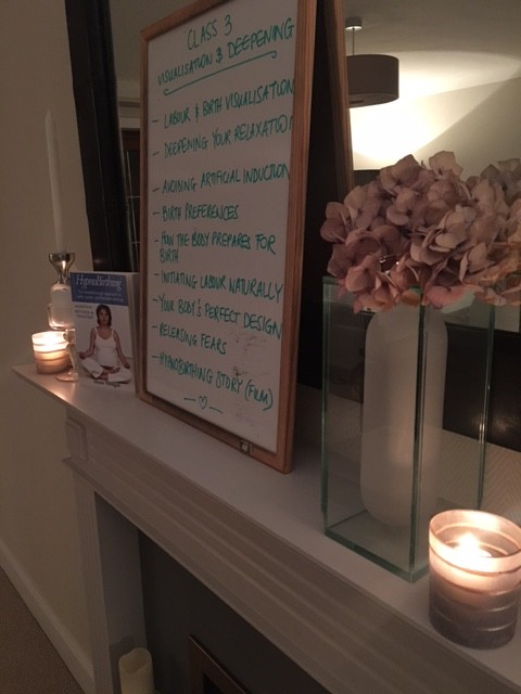 HypnoBirthing candles