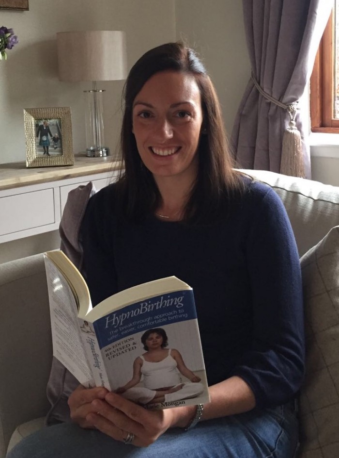 HypnoBirthing Victoria with book