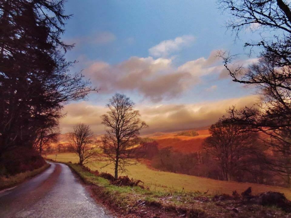 Perthshire in Autumn is absolutely stunning with an array of warm red, orange and yellow scenery. The countryside is a picturesque abundance of colour.