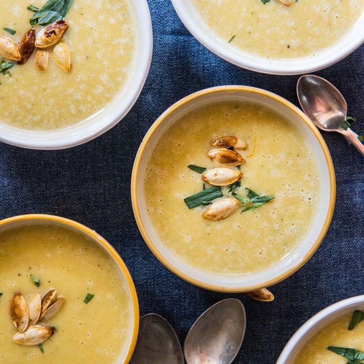 This tasty pumpkin soup is the perfect Autumn warmer as the nights get colder.