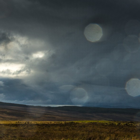 The dramatic Perthshire landscape is even more breathtaking in in stormy weather