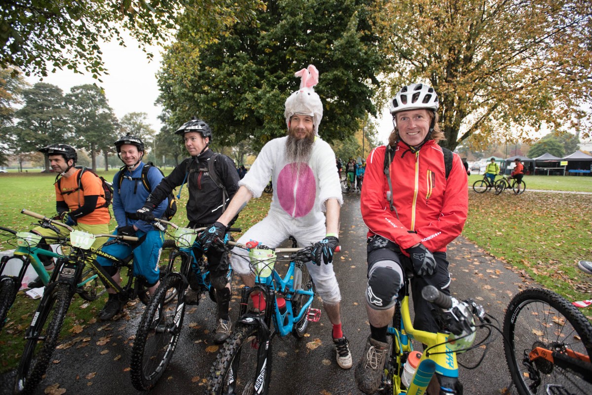 The Fair City Enduro off road mountain bike race is on high speed downward single track roads