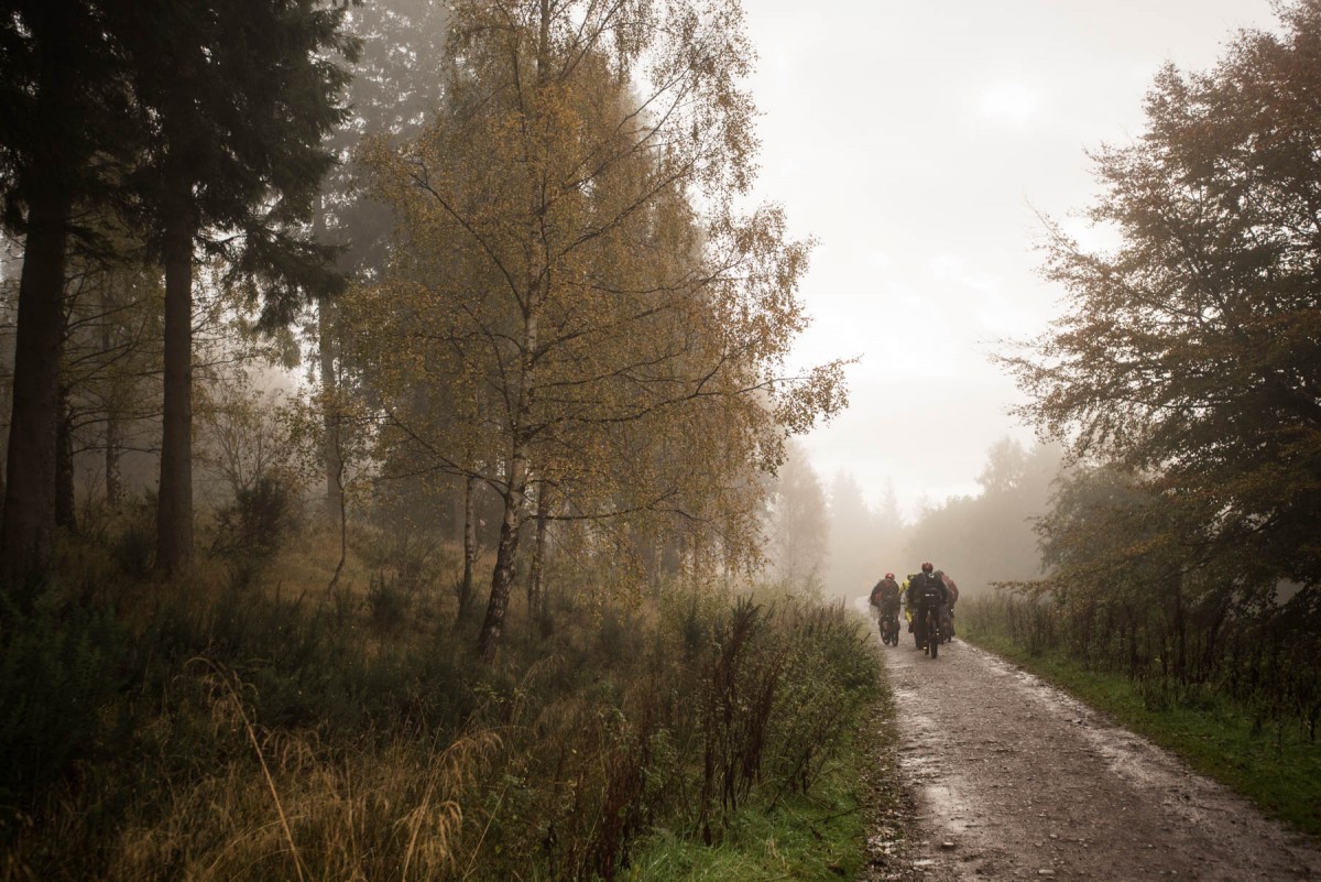 Fair City Enduro mountain bike race in Perth, Perthshire, features rock gardens, steep chutes and medium-sized drops.
