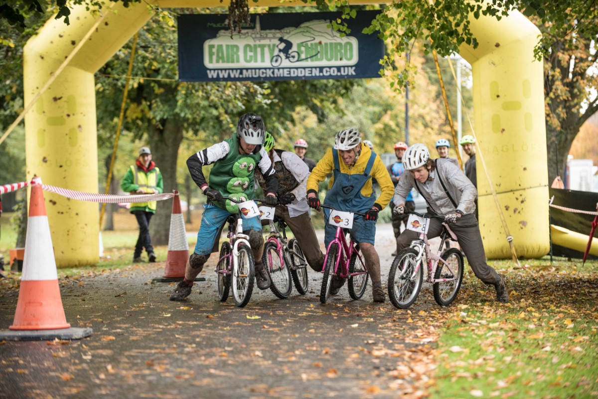 The Fair City Enduro race is suitable for confident novices right up to advanced riders.