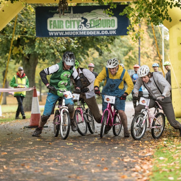 The Fair City Enduro race is suitable for confident novices right up to advanced riders.
