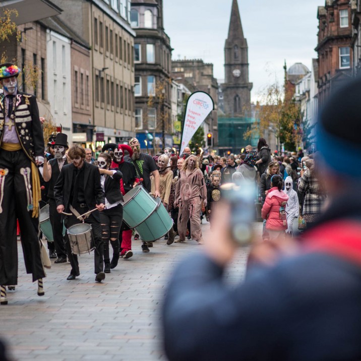 The City Centre came alive with music, dancing, fancy dress and activities for all the family