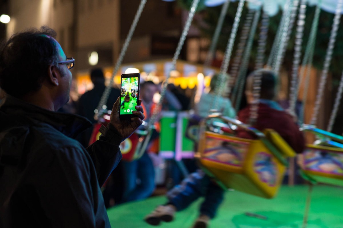 Children enjoyed the fair ground rides in Perth during Halloween celebrations