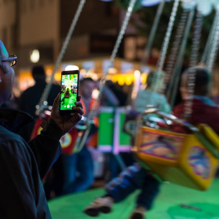 Children enjoyed the fair ground rides in Perth during Halloween celebrations