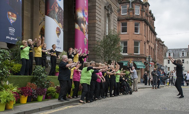 CULTURE DAY - Singing Outside City Hall