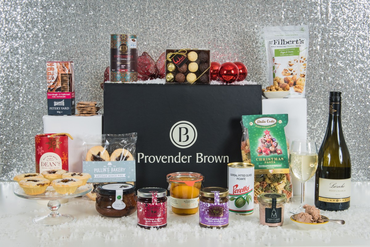 Christmas Gift Guide Provender Brown Hamper