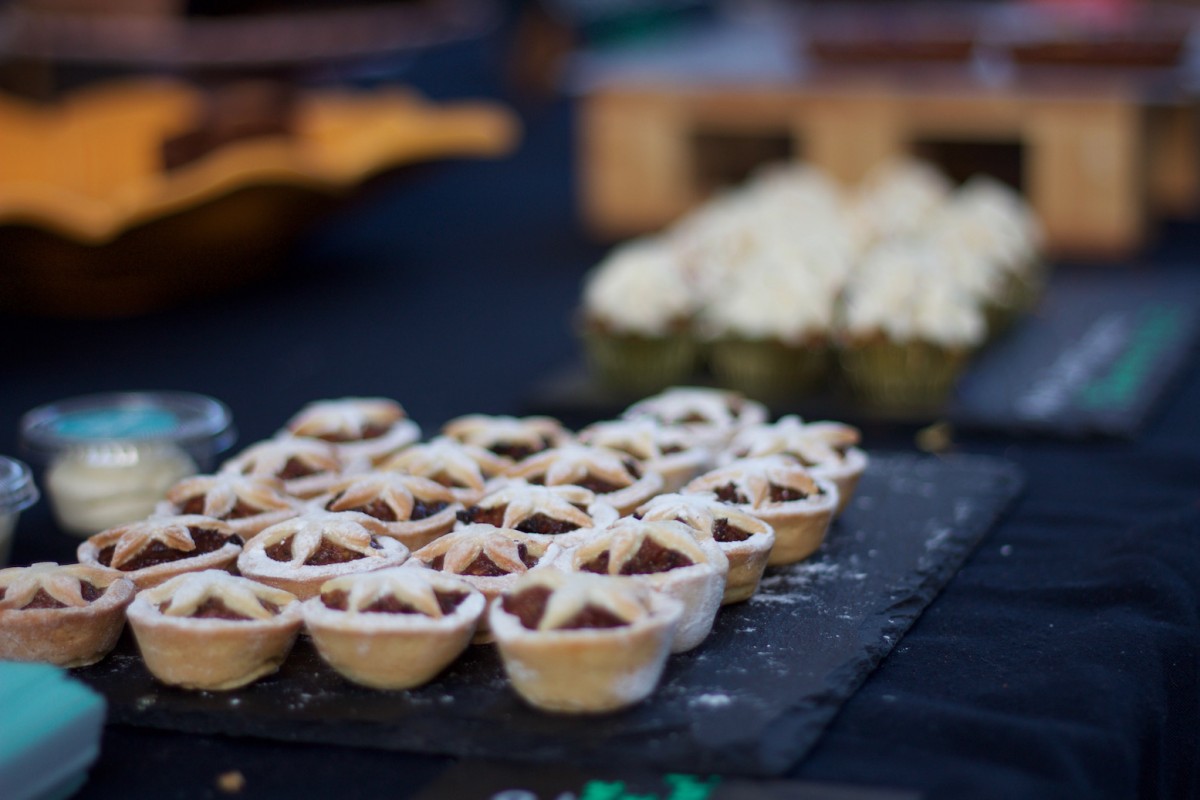 Tasty festive Mince Pies snapped by Jack at The Chocolate Festival in Perth.