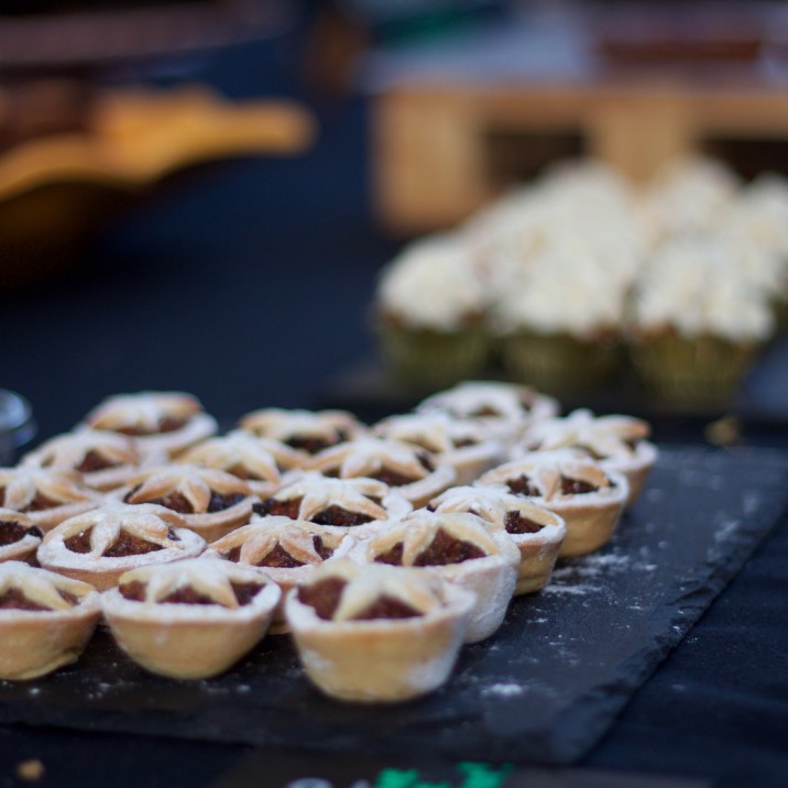 Tasty festive Mince Pies snapped by Jack at The Chocolate Festival in Perth.