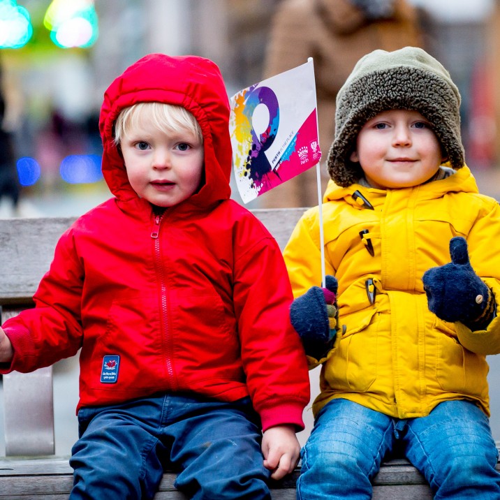 The streets of Perth City Centre were filled with locals enjoying all the entertainment on offer.