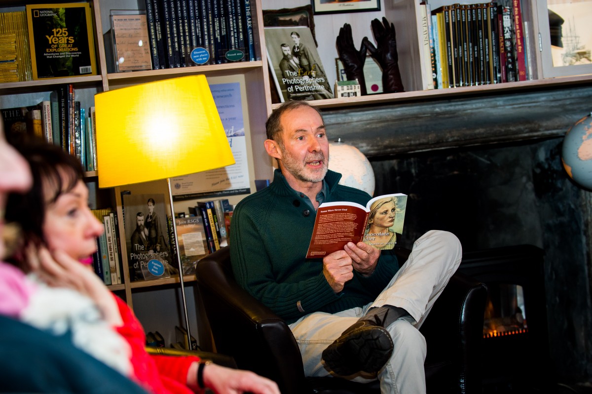 Tippermuir Books Ltd hosted a series of readings in The Fair Maid's House