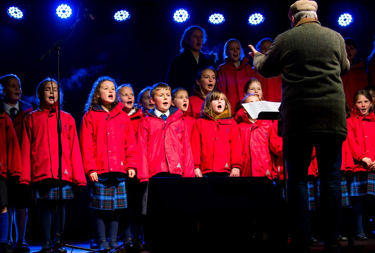 Talented young performers entertained the crowds in Perth on Sunday