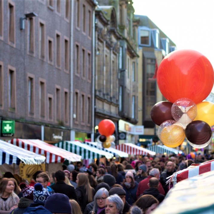 Jack captured just how busy the fantastic Chocolate Festival was, look at that crowd!