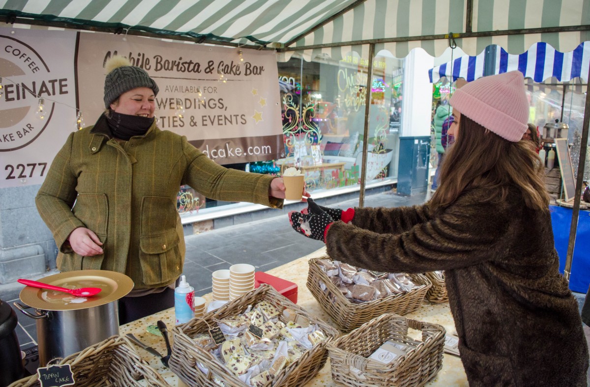 Cain was a regular at The Pro caffeinate stall- it was a big hit at the Chocolate Festival, we cant recommend the hot chocolates enough!