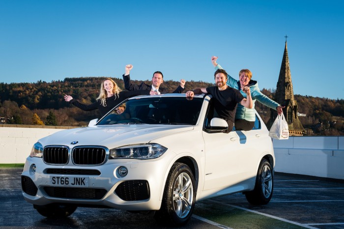 Representatives from Perth's independent retailers gathered to celebrate the re-opening of Canal Street car park