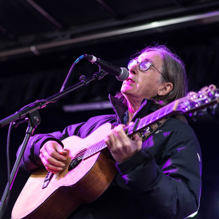 Dougie McLean delighted the crowds with his rendition of Caledonia.