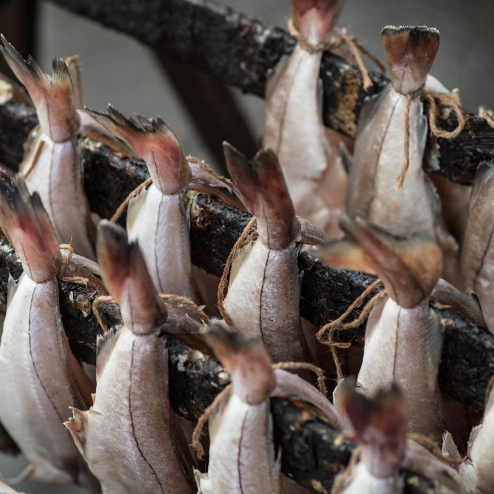 Arbroath Smokies filled the air with gorgeous aromas and even brought their own smoke pit.