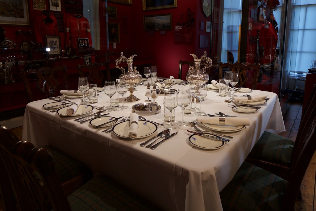 PRIVATE DINING empire room set up