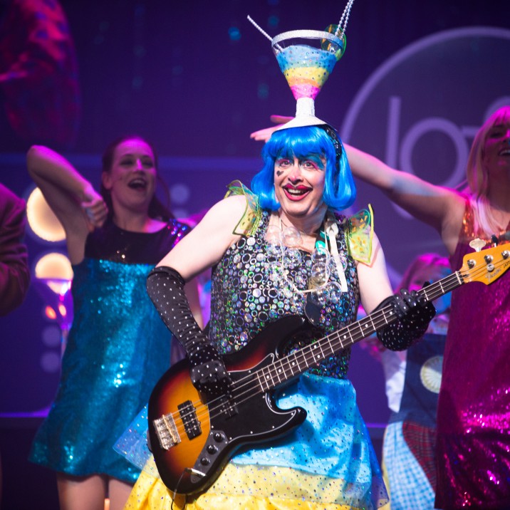 The Panto dame was full of fun!