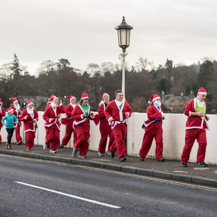 The scenic 5k route around  Perth was suitable for most ages and abilities.