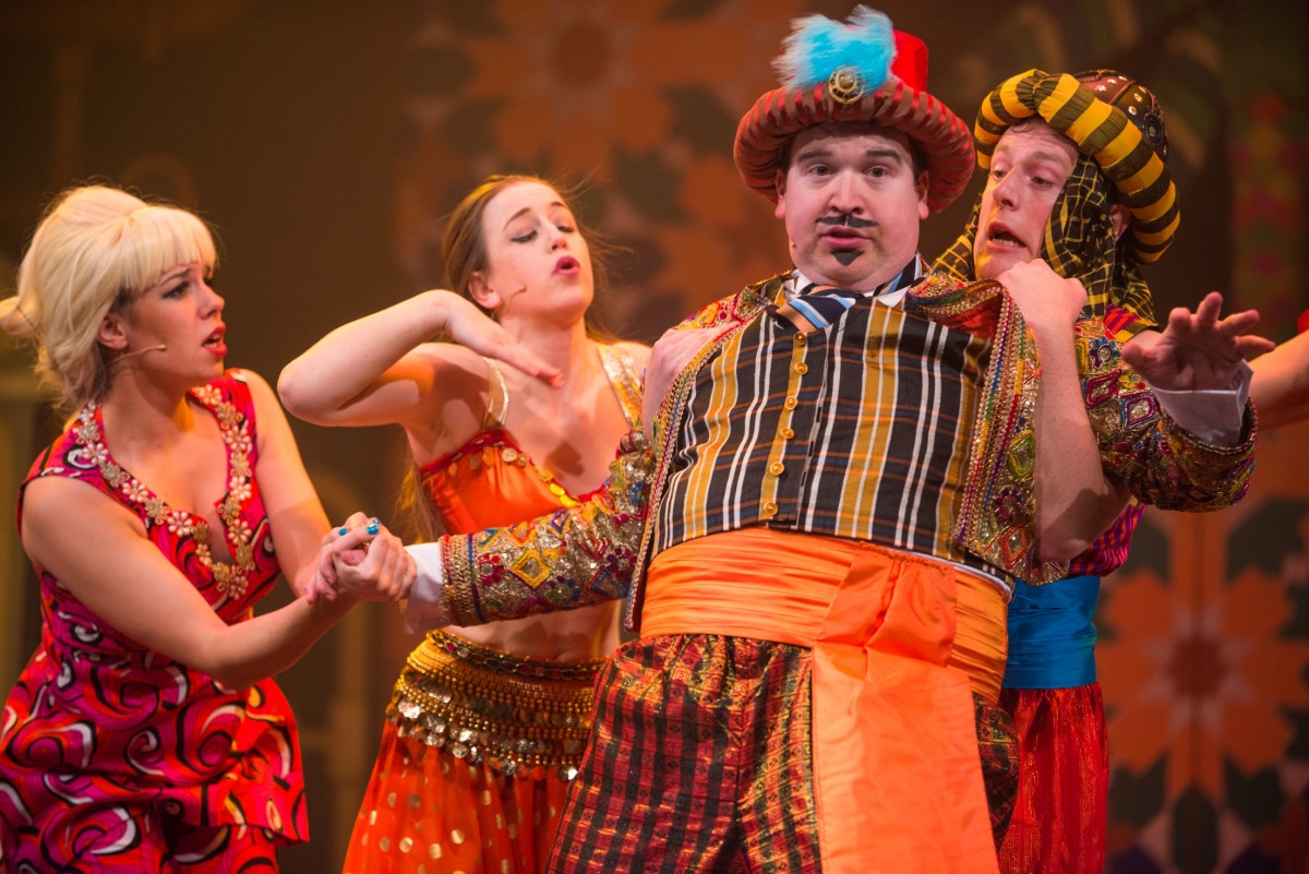 This year's panto is full of top-notch, traditional panto humour, plenty of nonsense, high jinks and laughs galore