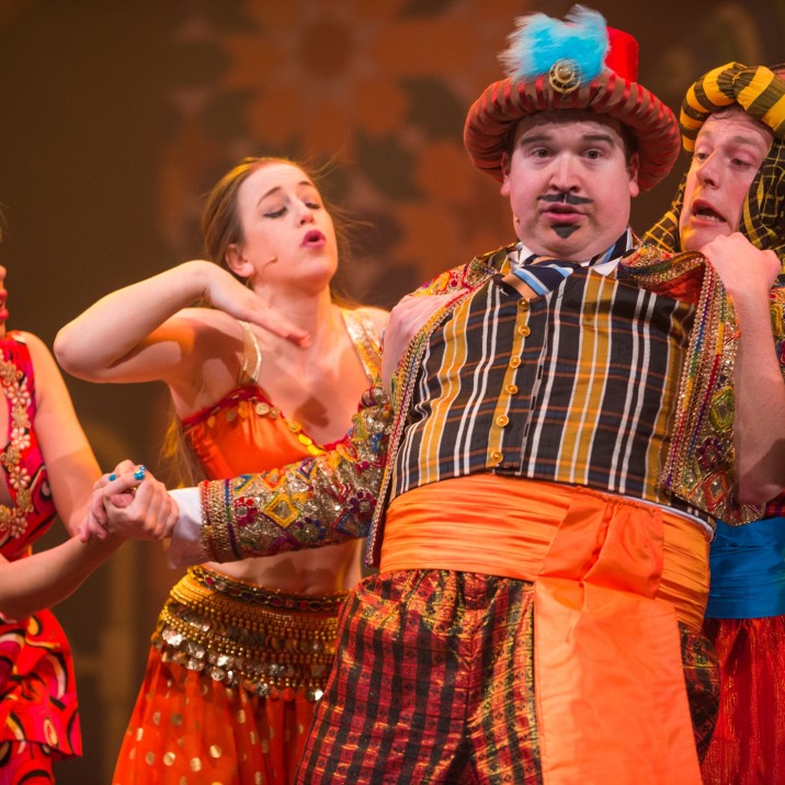 This year's panto is full of top-notch, traditional panto humour, plenty of nonsense, high jinks and laughs galore