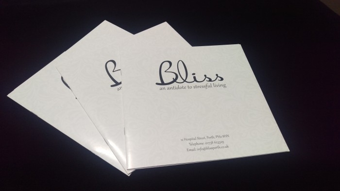 Bliss Salon cards