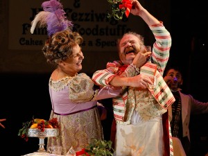 SCROOGE - Woman with Purple Feather in Hair