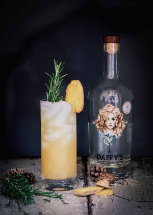 Daffy's Gin Winter Goddess Cocktail