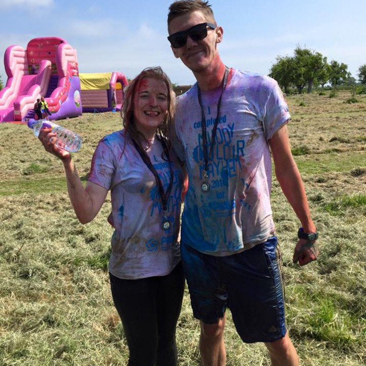 The T'go team at Muddy Colour Mayhem.