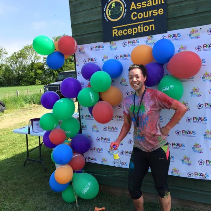 Yay! Completed the Muddy Colour Mayhem for PKAVS 2016!