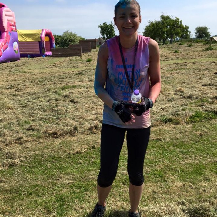 A proud participant of the PKAVS Muddy Colour Mayhem.