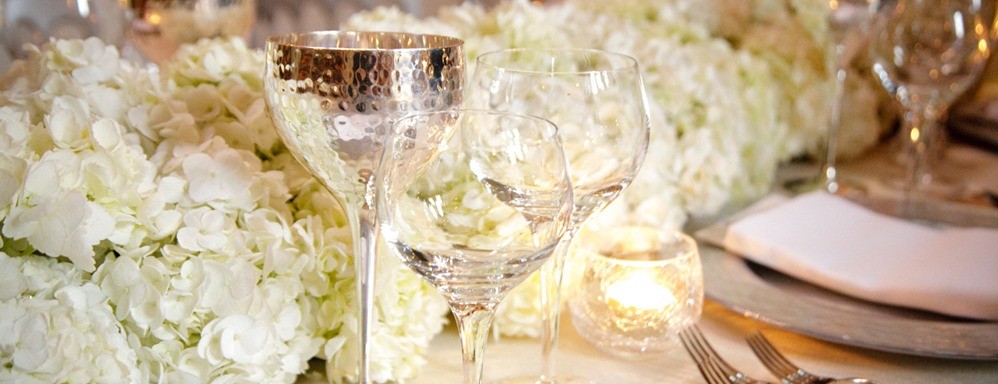 Sinclairs catering table set up