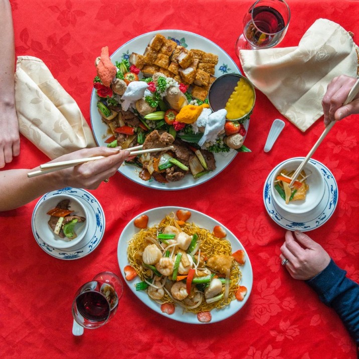 Now that's a chinese feast!