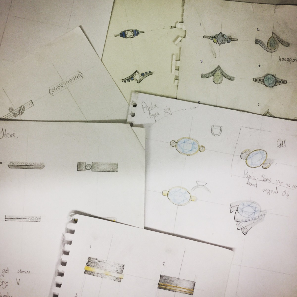 Byers & Co weddings sketches