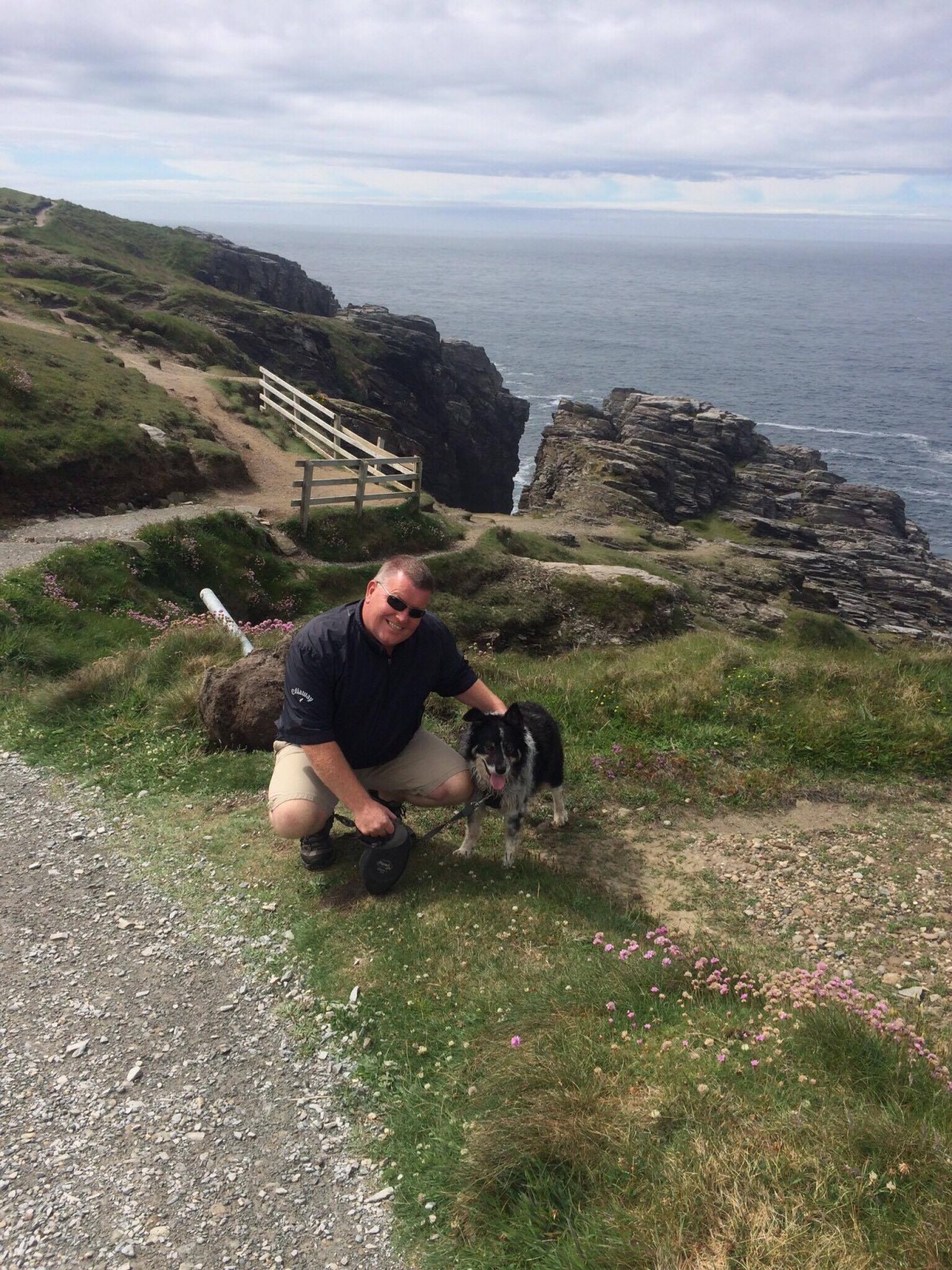 The two loves of my life....Neil McD & Mist! Sent In by Lynne