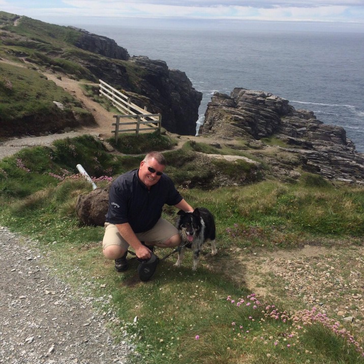The two loves of my life....Neil McD & Mist! Sent In by Lynne