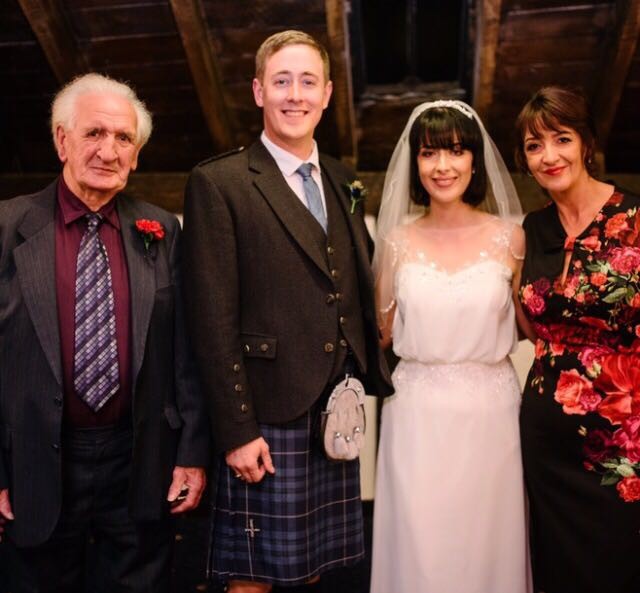 I couldn't choose one between these 3! My beautiul Mum, Husband and Grandad. - Sent in by Claire