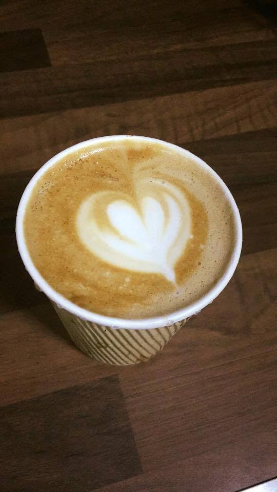 Love-ly Coffee from Procaffeinate and their amazing mobile coffee van! Check out their Facebook page for more.